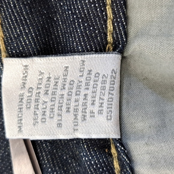 Fashion🔺️Bug Moderately Curvy Dark Wash Wide Leg Blue Jeans Size 22W - Picture 16 of 17